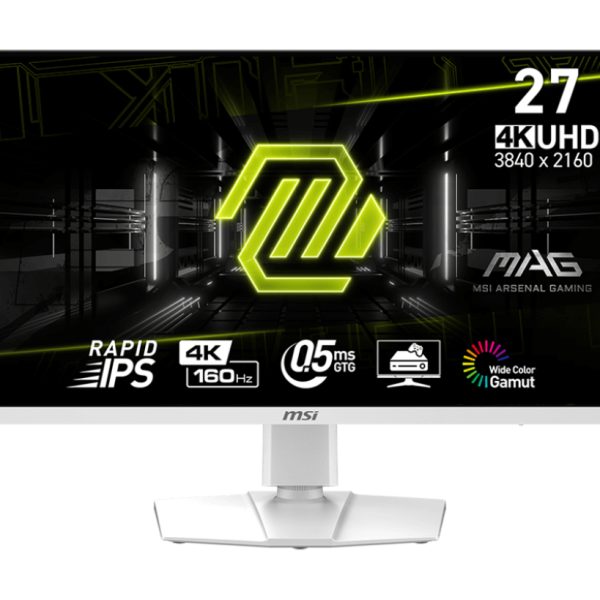 MSI MAG 274URFWDE, 68,6 cm (27"), 3840 x 2160 Pixel, 4K Ultra HD, 1 ms, Weiß