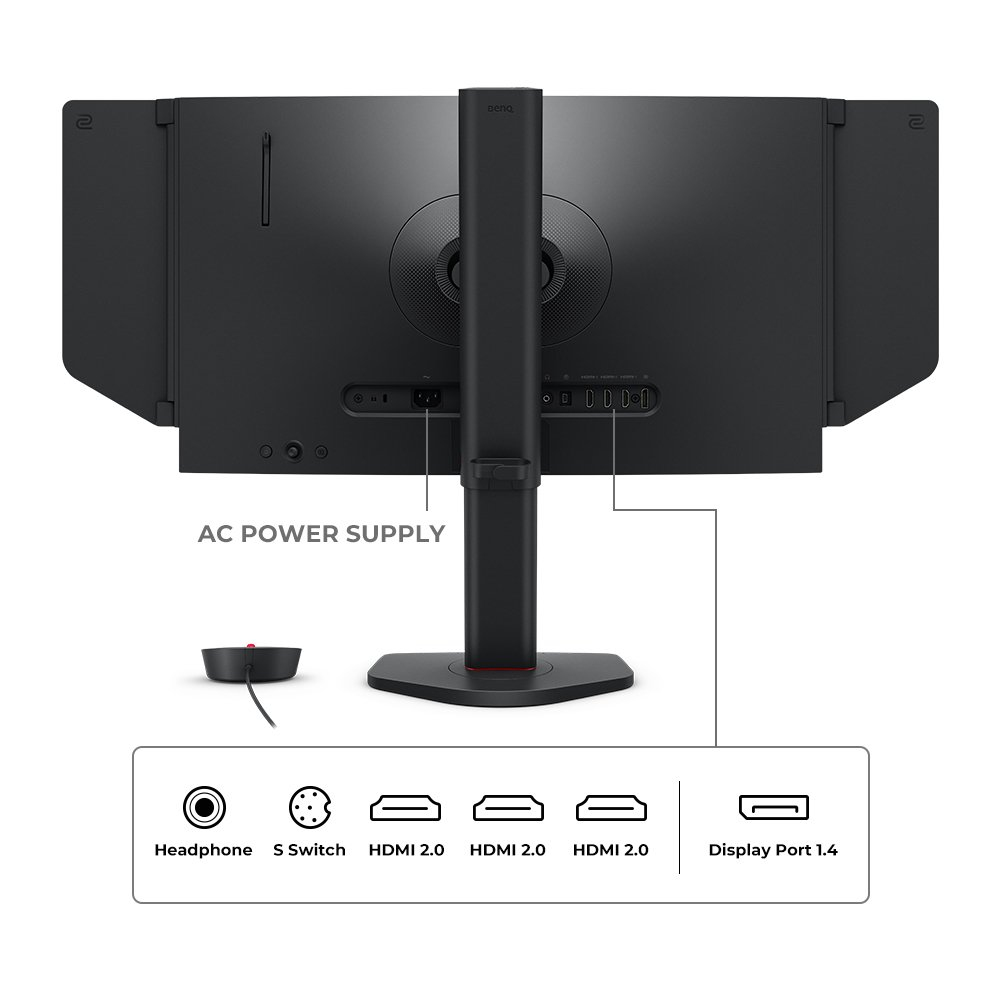 Zweites Bild vonBenQ ZOWIE XL2566X+, 61,2 cm (24.1"), 1920 x 1080 Pixel, Full HD, Schwarz