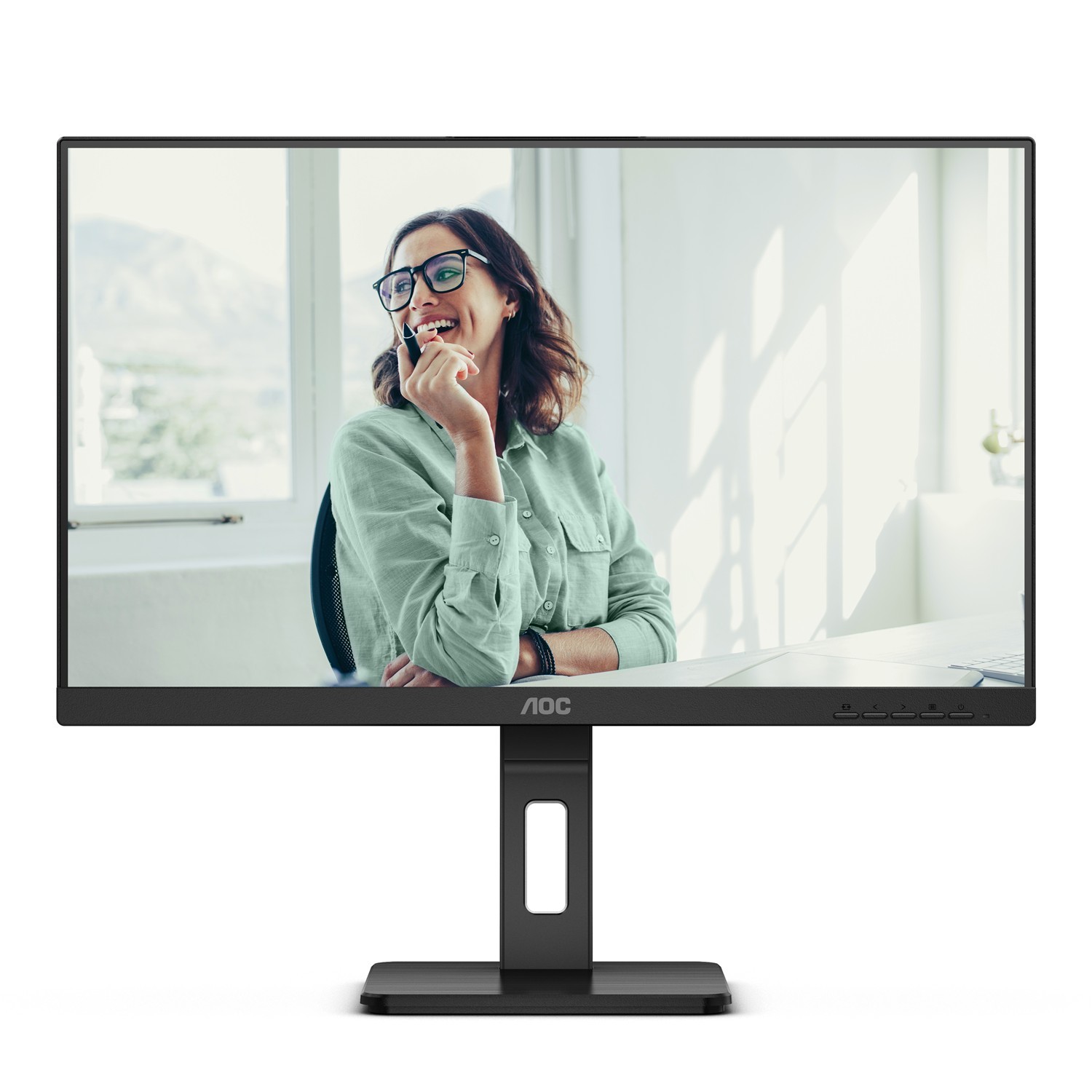 Zweites Bild vonAOC 24P3CV, 60,5 cm (23.8"), 1920 x 1080 Pixel, Full HD, LED, 4 ms, Schwarz