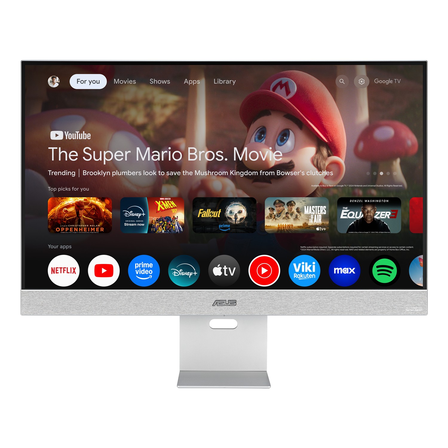 ASUS ZenScreen MS32UC, 80 cm (31.5"), 3840 x 2160 Pixel, 4K Ultra HD, LED, 5 ms, Grau, Weiß