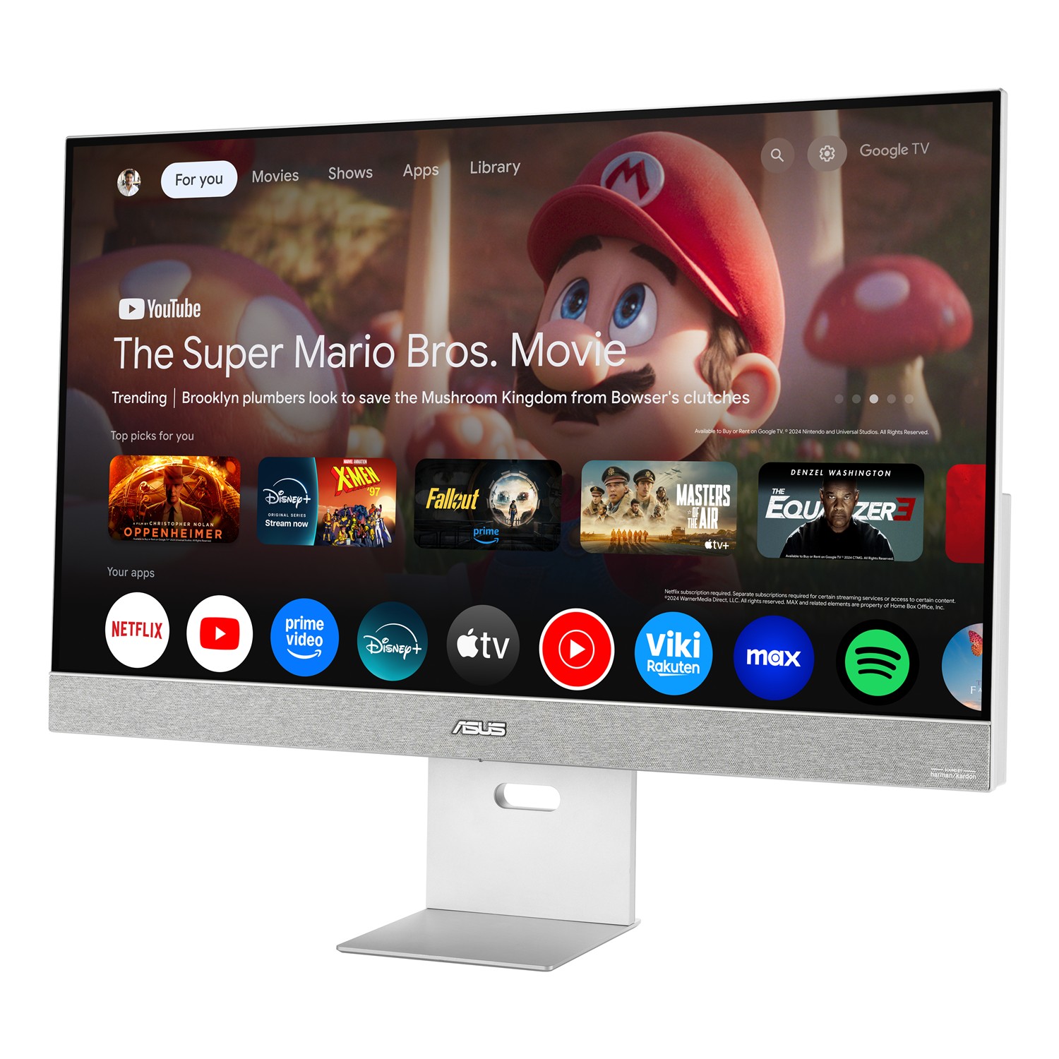 Zweites Bild vonASUS ZenScreen MS32UC, 80 cm (31.5"), 3840 x 2160 Pixel, 4K Ultra HD, LED, 5 ms, Grau, Weiß