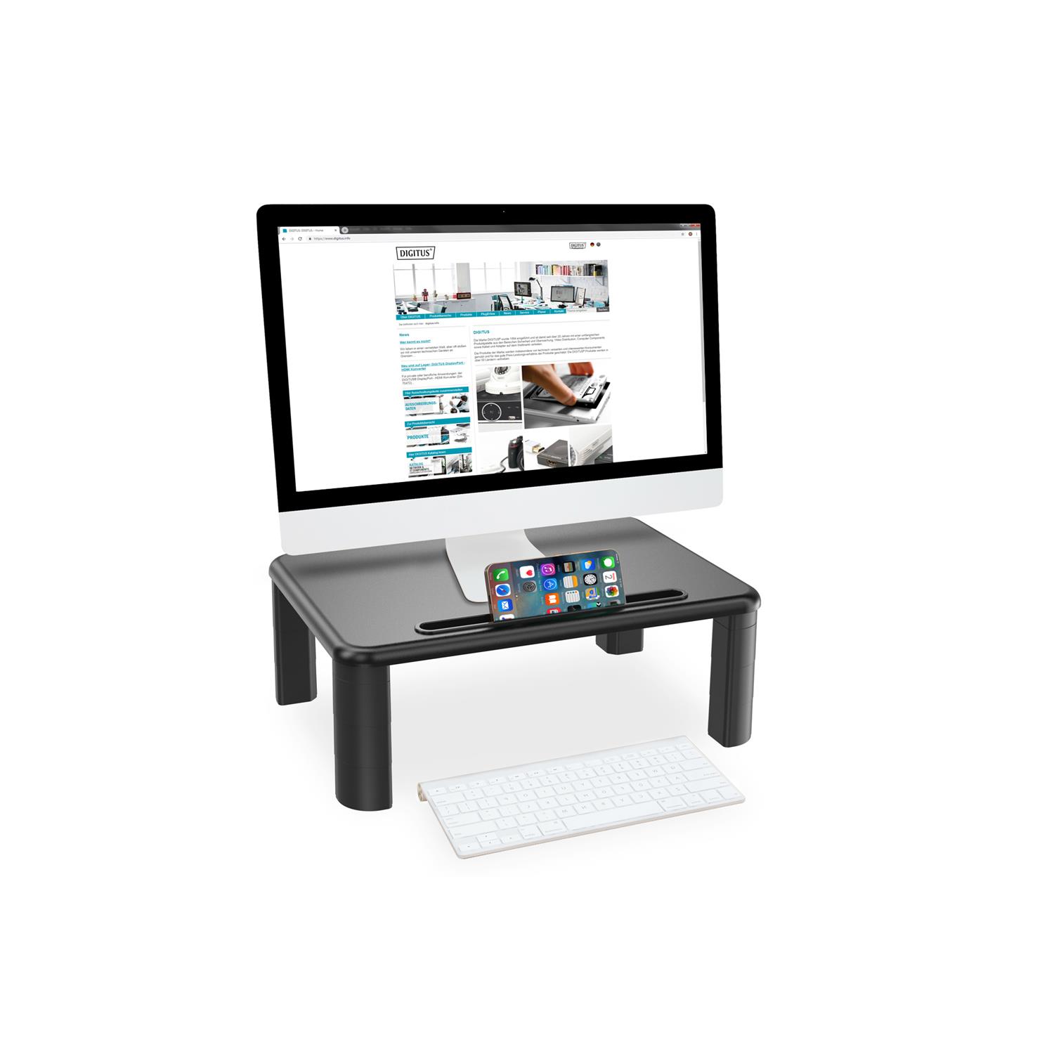 Zweites Bild vonDIGITUS Ergonomische Monitorerhöhung