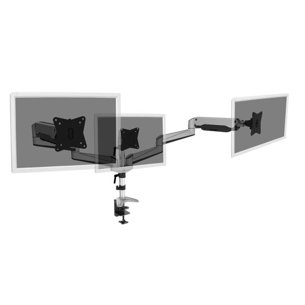 Zweites Bild vonDIGITUS Triple Monitorhalterung, 3x 27", 3x 6 kg