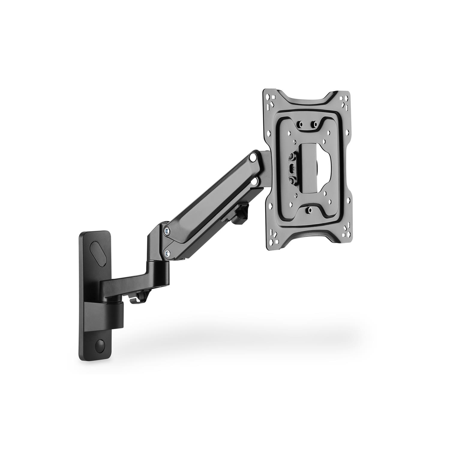 DIGITUS Universelle Monitor-Wandhalterung mit Gasdruckfeder und Schwenkarm