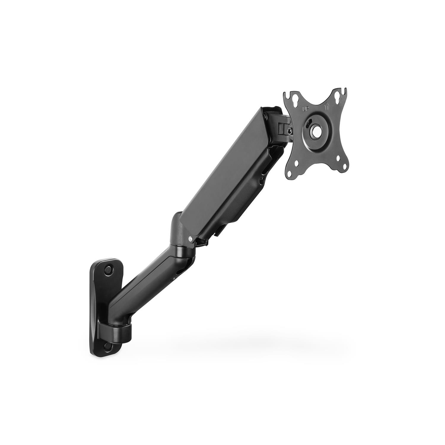DIGITUS Universelle Monitor-Wandhalterung mit Gasdruckfeder und Schwenkarm