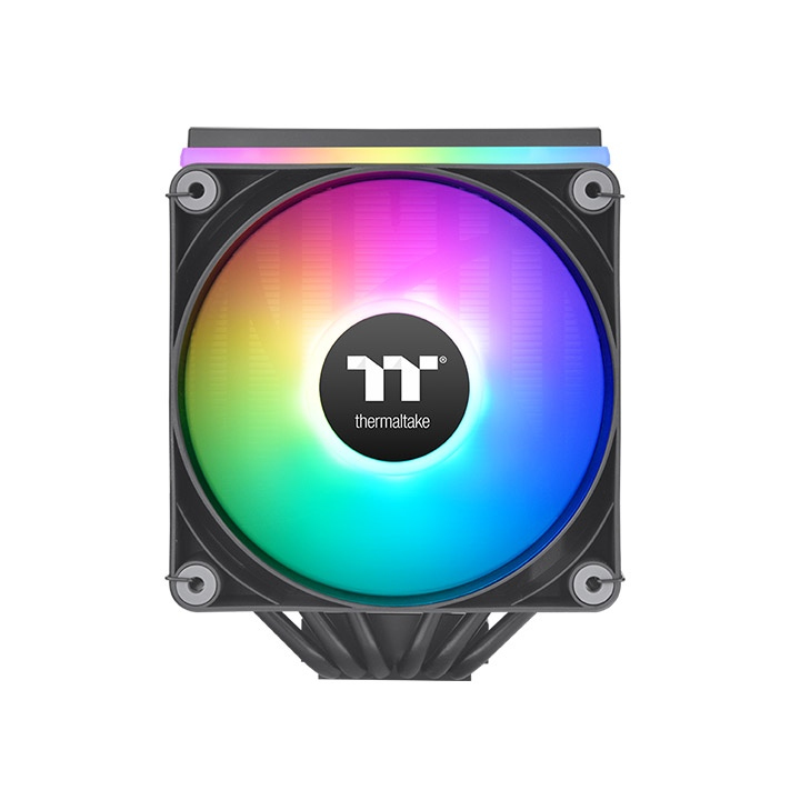Zweites Bild vonThermaltake ASTRIA 600, Luftkühlung, 12 cm, 500 RPM, 1800 RPM, 65 cfm, Schwarz