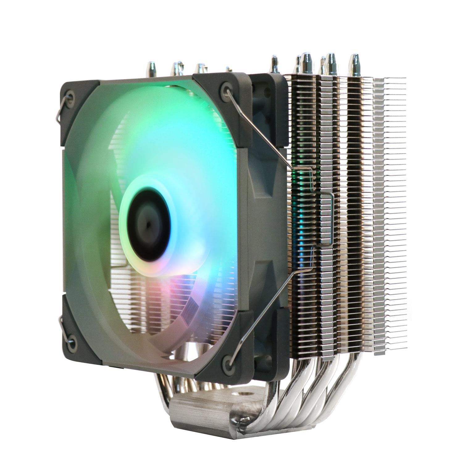 Thermalright Venomous Plus, Luftkühlung, 1500 RPM, Chrom, Grau, Stahl