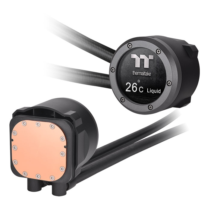 Zweites Bild vonThermaltake TH360 V2 Ultra, All-in-One-Flüssigkeitskühler, 12 cm, 500 RPM, 2000 RPM, 25,8 dB, 57,05 cfm