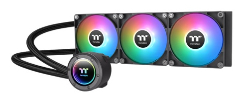 Thermaltake TH360 V2 ARGB Sync, All-in-One-Flüssigkeitskühler, 12 cm, 500 RPM, 2000 RPM, 25,8 dB, 57,05 cfm