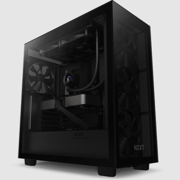 Zweites Bild vonNZXT Kraken 280, All-in-One-Flüssigkeitskühler, 14 cm, 99,68 cfm, Schwarz