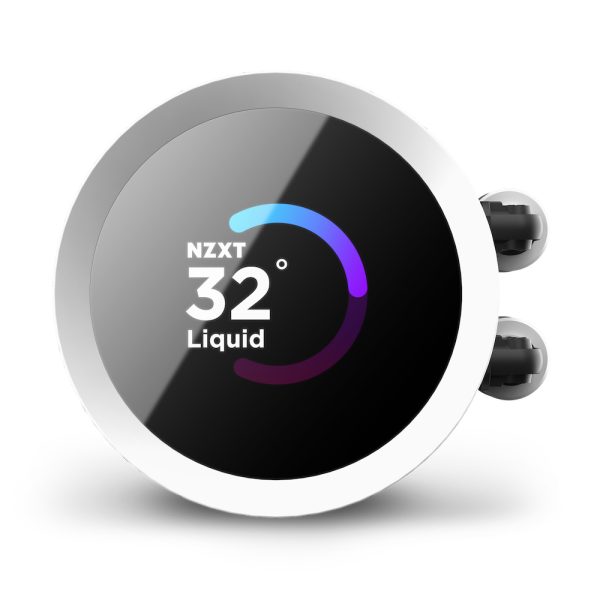 Zweites Bild vonNZXT Kraken 360 RGB, All-in-One-Flüssigkeitskühler, 12 cm, Weiß