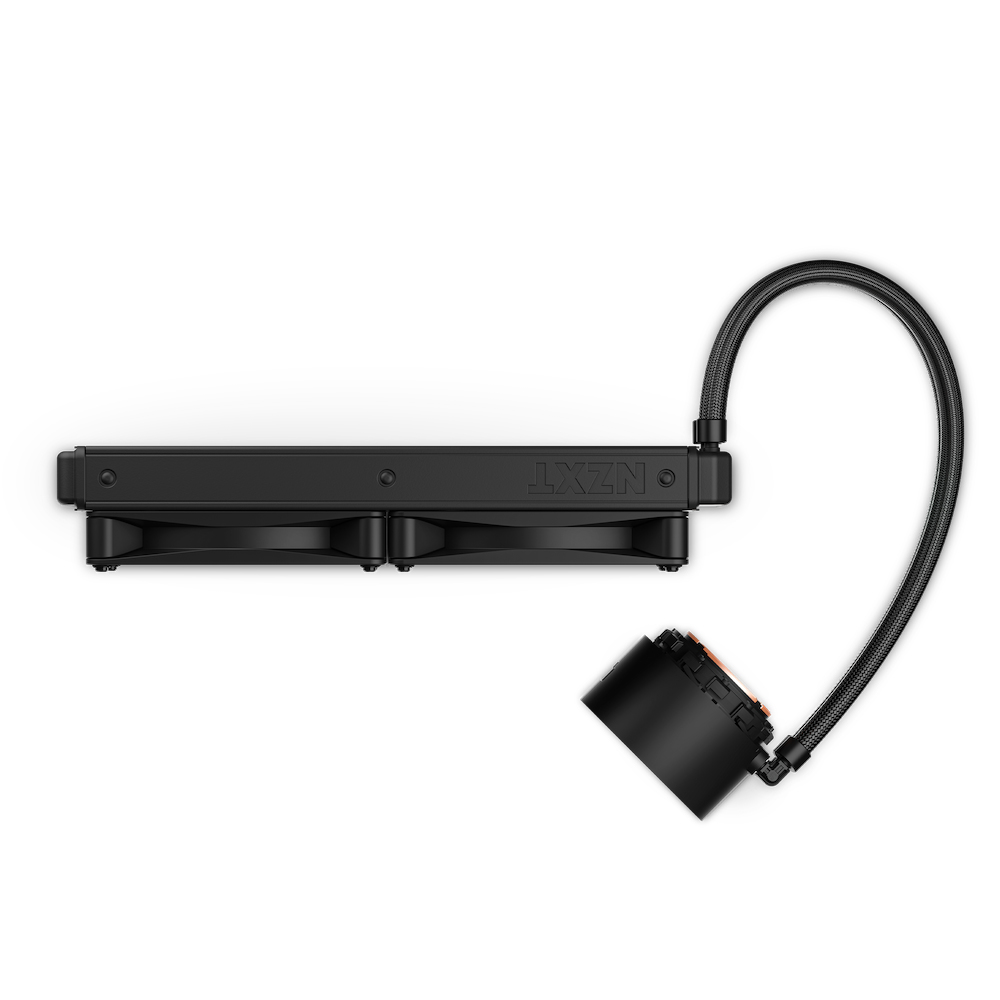 Zweites Bild vonNZXT Kraken Elite 280, All-in-One-Flüssigkeitskühler, 14 cm, 19,4 dB, 32,1 dB, 99,68 cfm, Schwarz