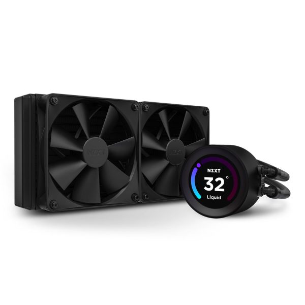 NZXT Kraken Elite 240, All-in-One-Flüssigkeitskühler, 12 cm, 78,02 cfm, Schwarz