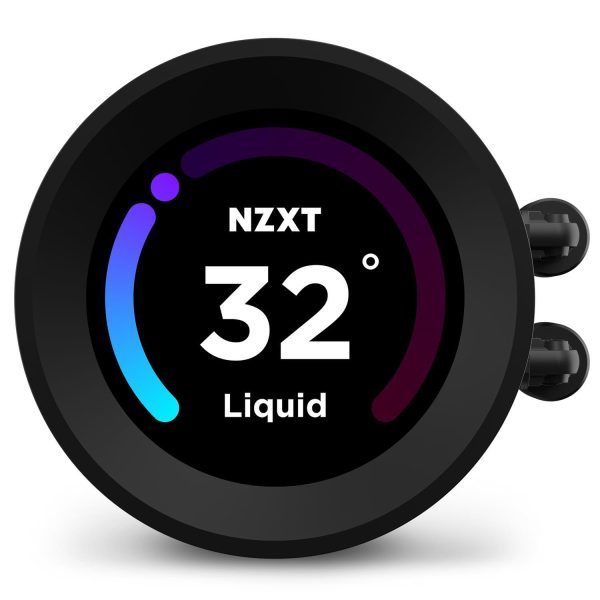 Zweites Bild vonNZXT Kraken Elite 240, All-in-One-Flüssigkeitskühler, 12 cm, 78,02 cfm, Schwarz