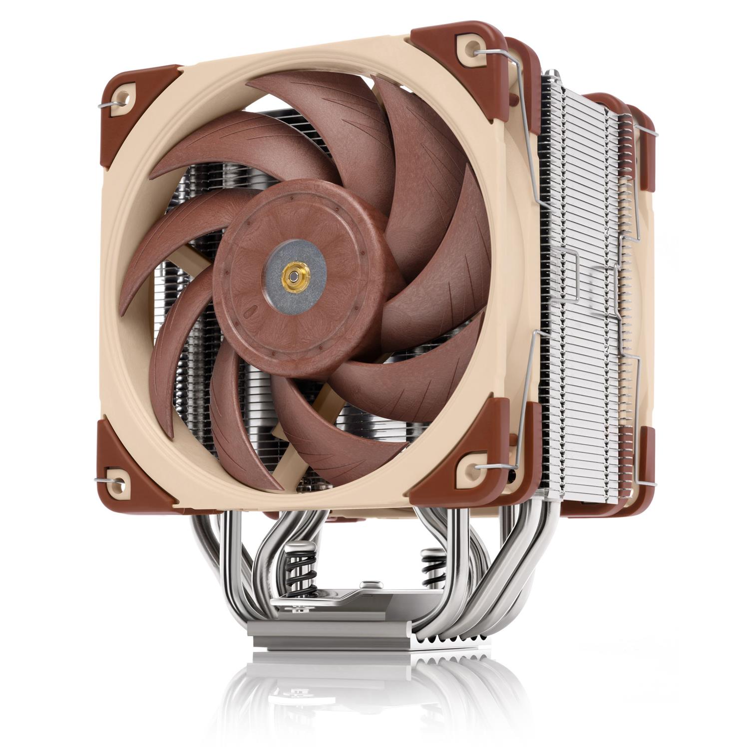 Noctua NH-U12A, Kühler, 12 cm, 450 RPM, 2000 RPM, 102,1 m³/h, Beige, Braun, Silber