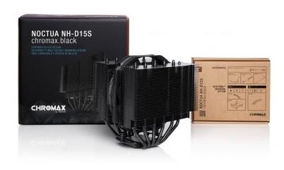Noctua NH-D15S CH.BK - Kühler - 14 cm - 300 RPM - 1500 RPM - 140,2 m³/h - Schwarz - Chrom