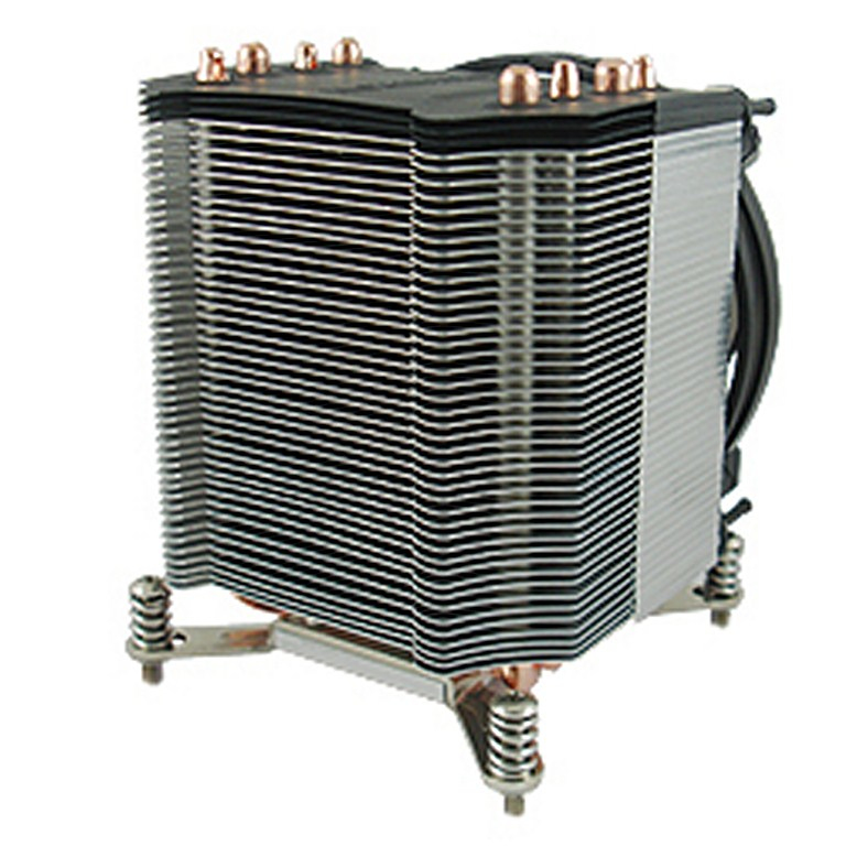 Zweites Bild vonDynatron Inter-Tech K-17, Kühler, 9,2 cm, 1000 RPM, 2500 RPM, Aluminium, Schwarz