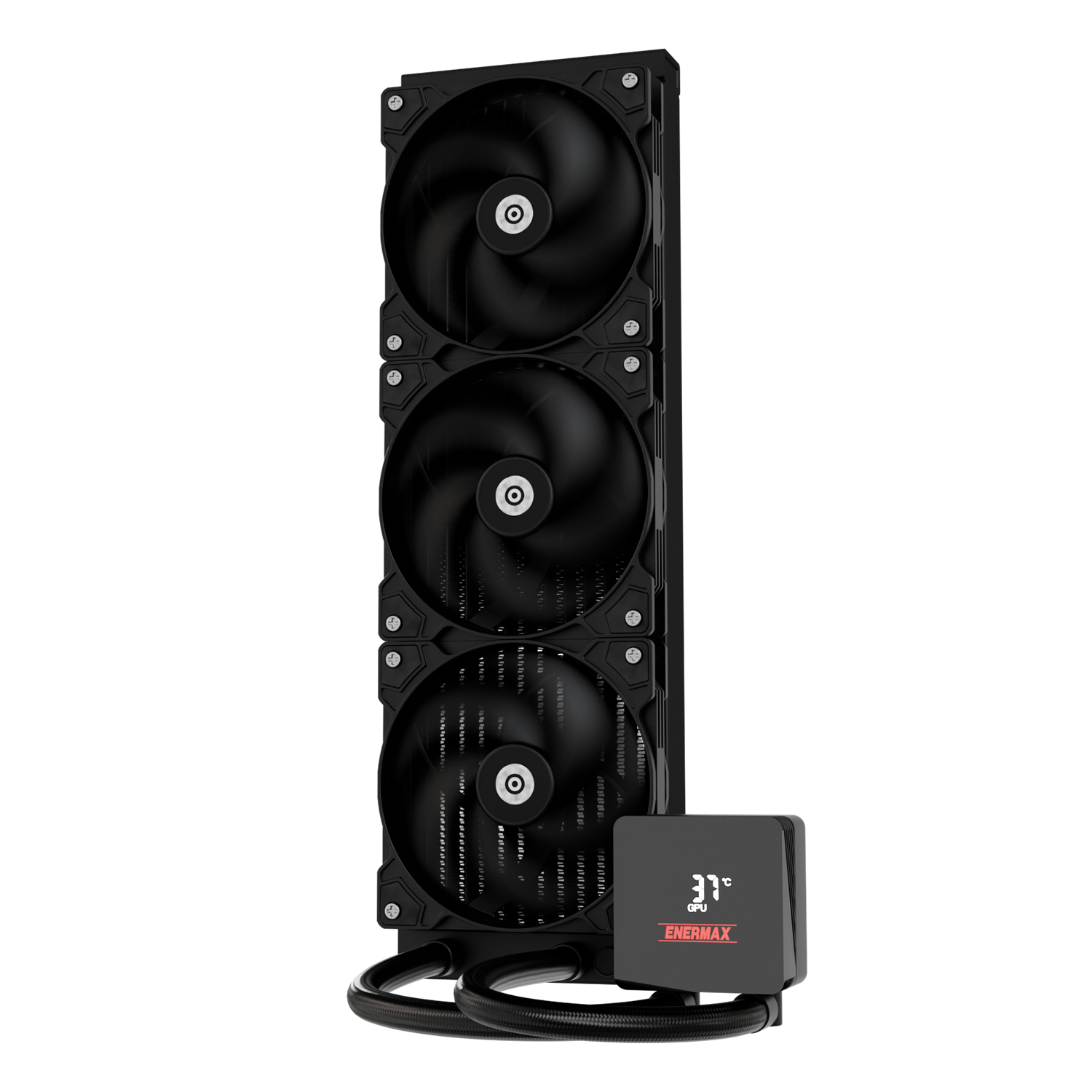 Zweites Bild vonEnermax ELC-LMIV360-SF, Flüssigkeitskühlung, 12 cm, Schwarz