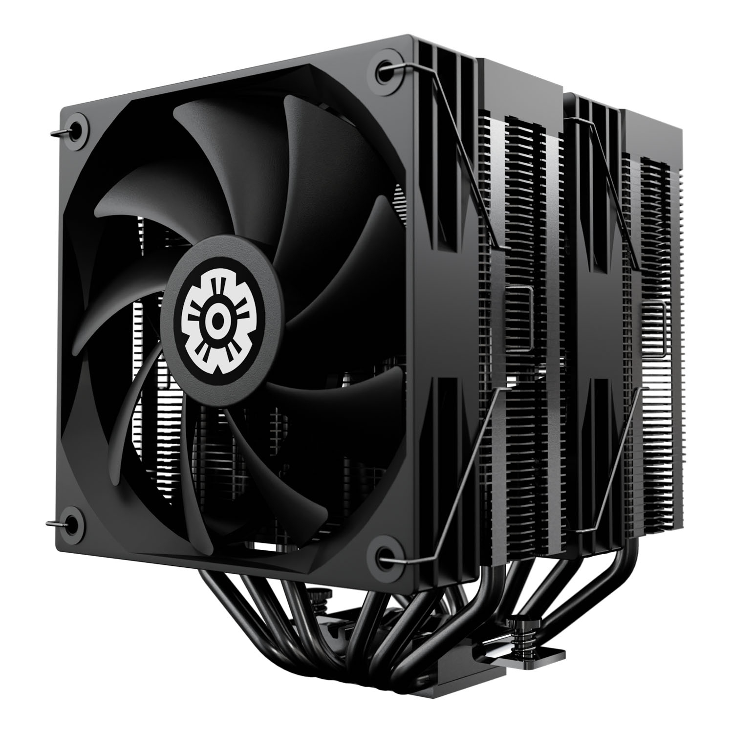 Enermax ETS-TD60D, Luftkühlung, 12 cm, Schwarz