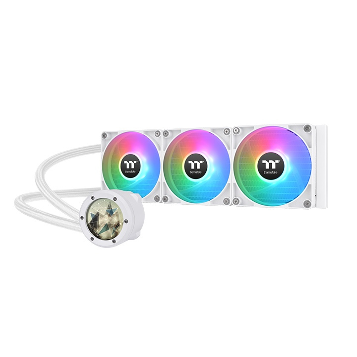 Thermaltake TH360 V2 Ultra ARGB, Flüssigkeitskühlung, 36 cm, Weiß