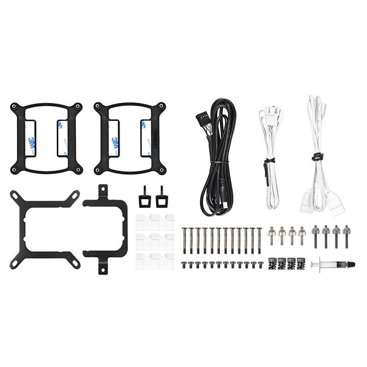 Zweites Bild vonThermaltake TH360 V2 Ultra ARGB, Flüssigkeitskühlung, 36 cm, Weiß