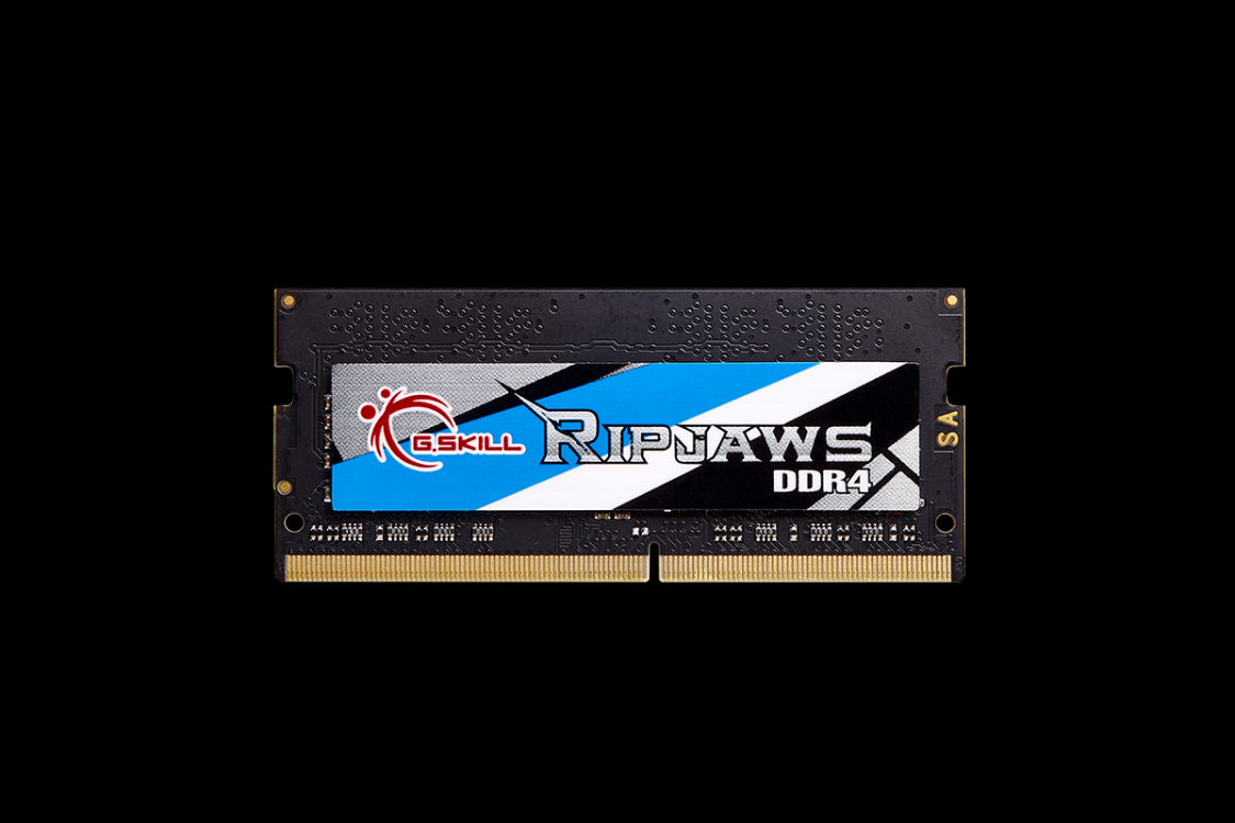 G.Skill Ripjaws F4-2666C19S-8GRS, 8 GB, 1 x 8 GB, DDR4, 2666 MHz, 260-pin SO-DIMM