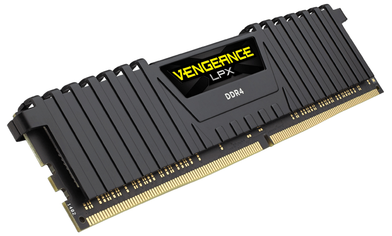 Zweites Bild vonCorsair Vengeance LPX, 16 GB, 2 x 8 GB, DDR4, 2666 MHz, 288-pin DIMM
