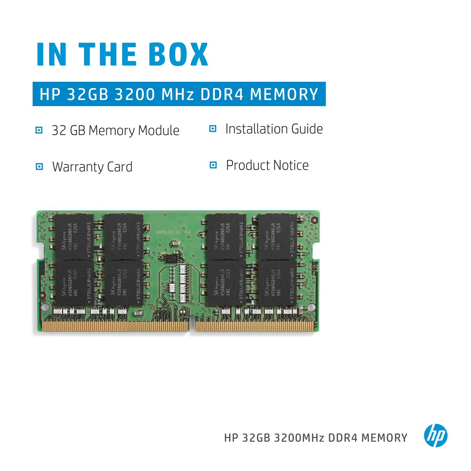Zweites Bild vonHP 4S967AA#AC3, 32 GB, DDR4, 3200 MHz