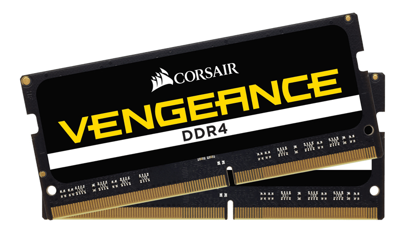 Zweites Bild vonCorsair Vengeance , 32 GB, 2 x 16 GB, DDR4, 2666 MHz, 260-pin SO-DIMM