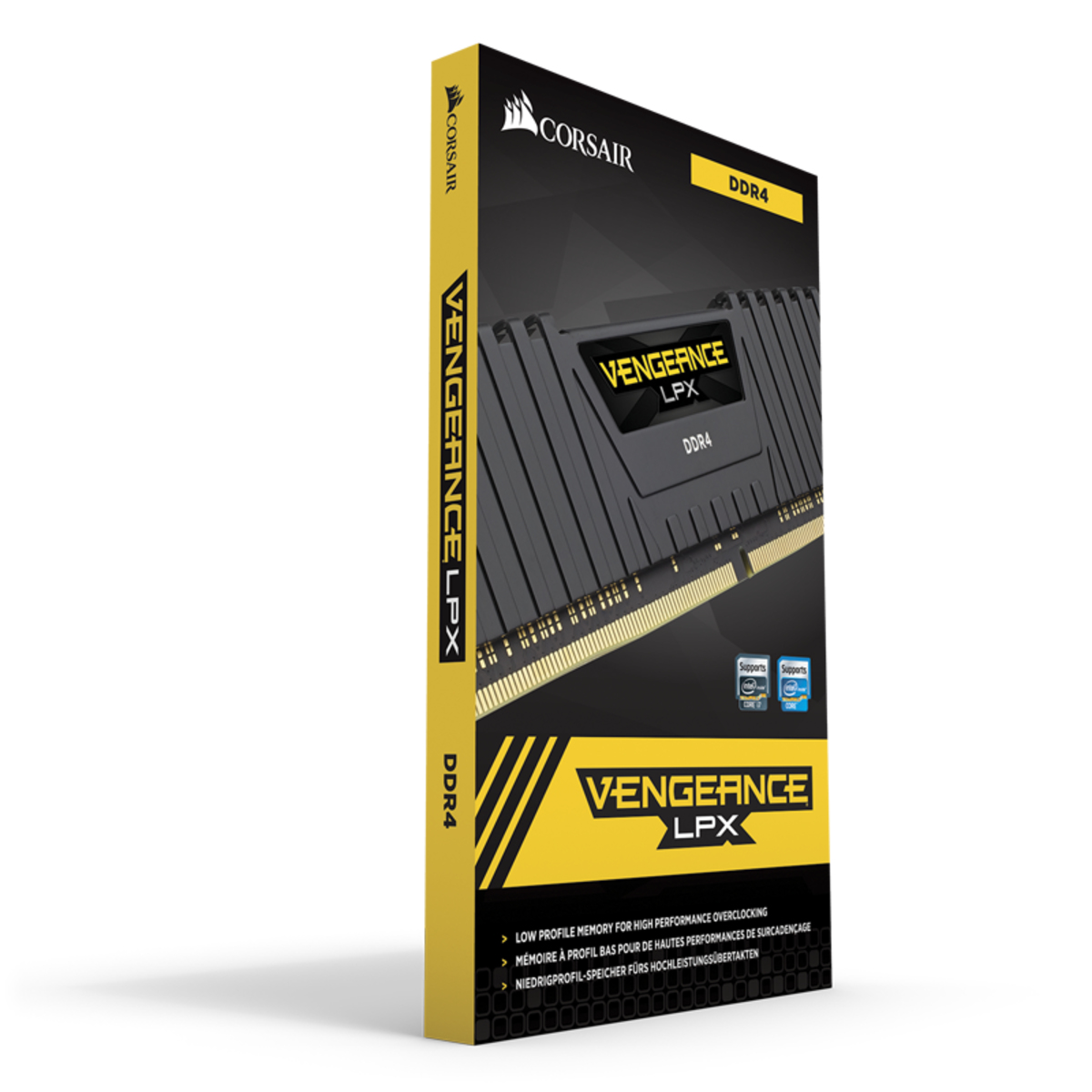 Zweites Bild vonCorsair Vengeance LPX , 16 GB, 2 x 8 GB, DDR4, 3600 MHz, 288-pin DIMM, Schwarz