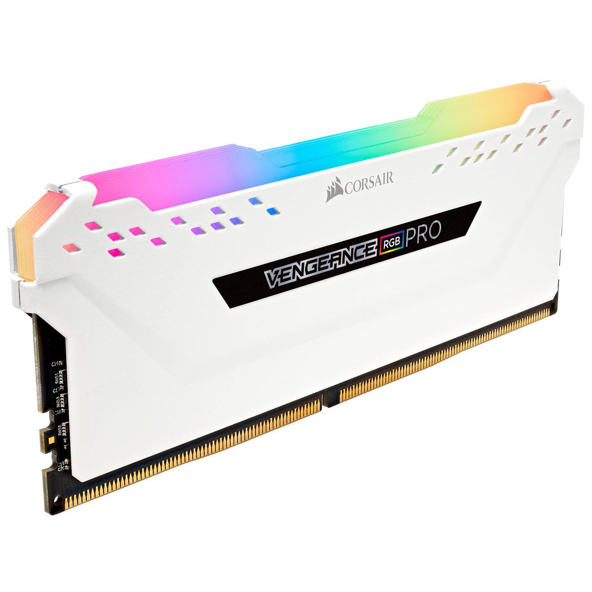 Zweites Bild vonCorsair Vengeance RGB Pro CMW32GX4M2E3200C16W, 32 GB, 2 x 16 GB, DDR4, 3200 MHz, 288-pin DIMM