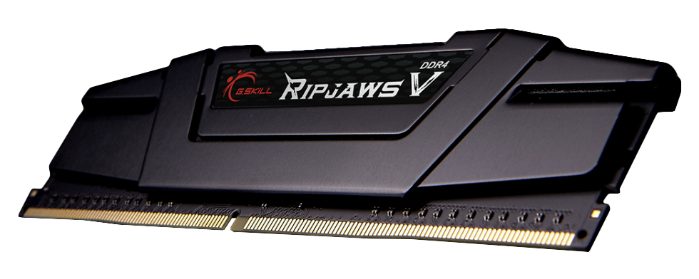 G.Skill Ripjaws V F4-3200C16S-16GVK, 16 GB, 1 x 16 GB, DDR4, 3200 MHz, 288-pin DIMM, Schwarz