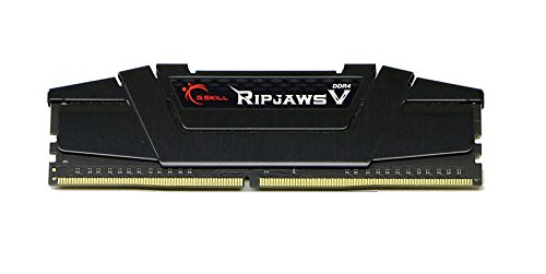 Zweites Bild vonG.Skill Ripjaws V F4-3200C16S-16GVK, 16 GB, 1 x 16 GB, DDR4, 3200 MHz, 288-pin DIMM, Schwarz