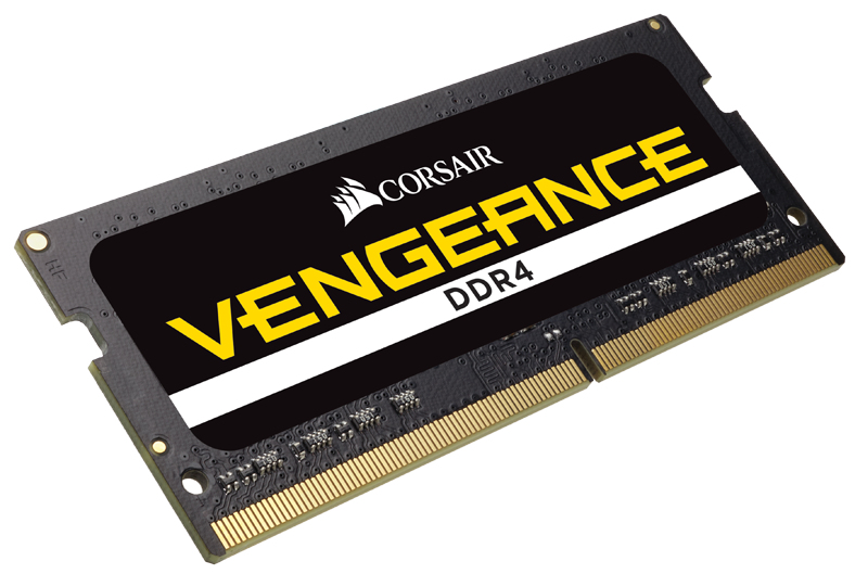 Zweites Bild vonCorsair Vengeance 16GB DDR4-2400, 16 GB, 2 x 8 GB, DDR4, 2400 MHz, 260-pin SO-DIMM