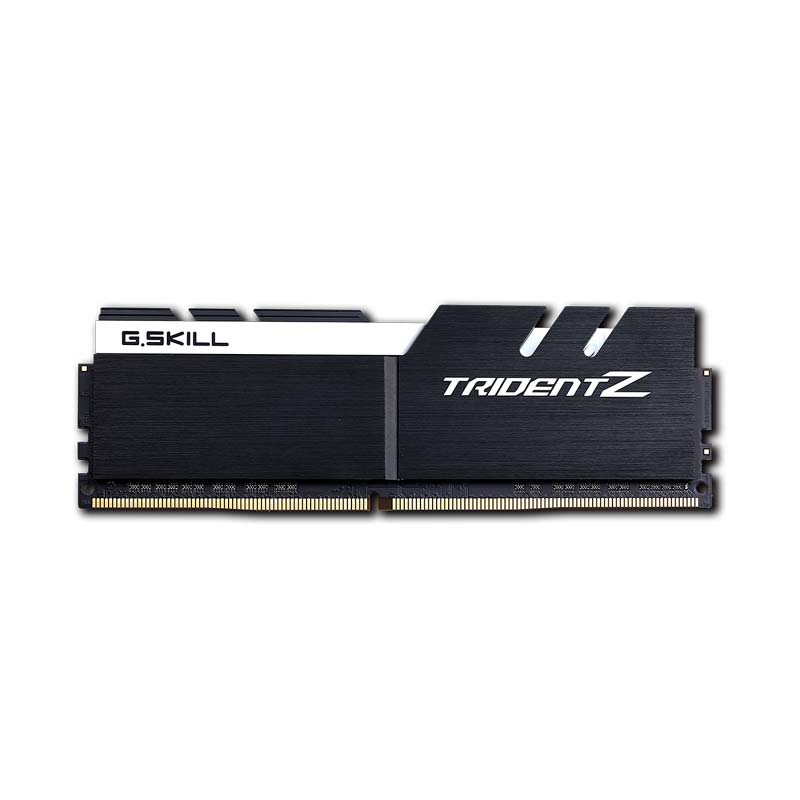 Zweites Bild vonG.Skill 16GB DDR4-3200, 16 GB, 2 x 8 GB, DDR4, 3200 MHz, 288-pin DIMM, Schwarz, Weiß