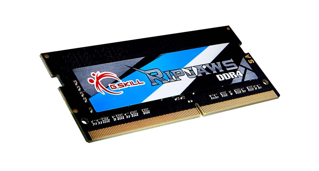 Zweites Bild vonG.Skill Ripjaws SO-DIMM 4GB DDR4-2400Mhz, 4 GB, 1 x 4 GB, DDR4, 2400 MHz, 260-pin SO-DIMM