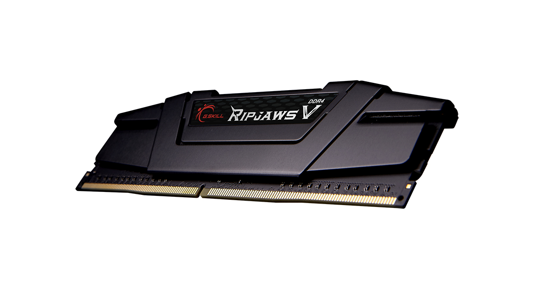 Zweites Bild vonG.Skill Ripjaws V F4-3200C16S-32GVK, 32 GB, 1 x 32 GB, DDR4, 3200 MHz, 288-pin DIMM