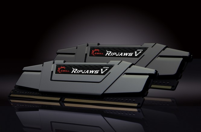 G.Skill Ripjaws V, 16 GB, 2 x 8 GB, DDR4, 3200 MHz, 288-pin DIMM, Schwarz