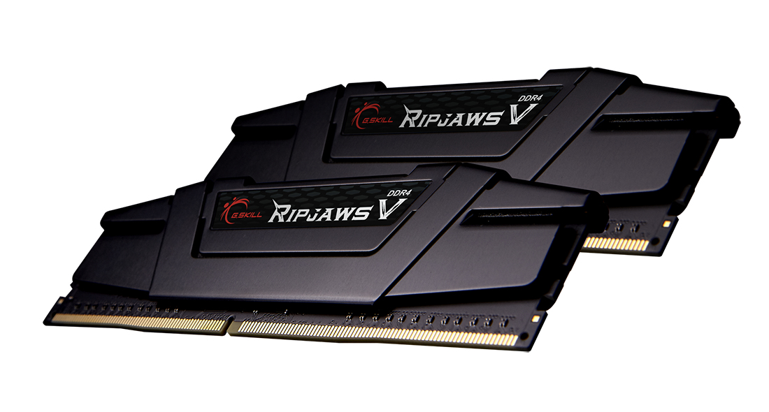 G.Skill Ripjaws V F4-3600C18D-64GVK, 64 GB, 2 x 32 GB, DDR4, 3600 MHz