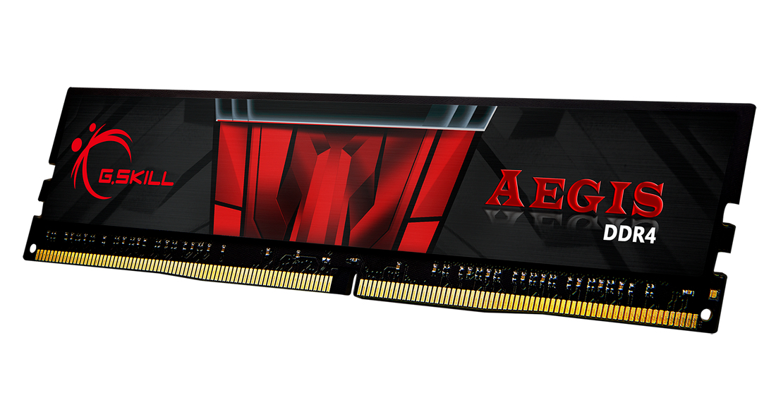G.Skill Aegis F4-3200C16S-8GIS, 8 GB, 1 x 8 GB, DDR4, 3200 MHz, 288-pin DIMM