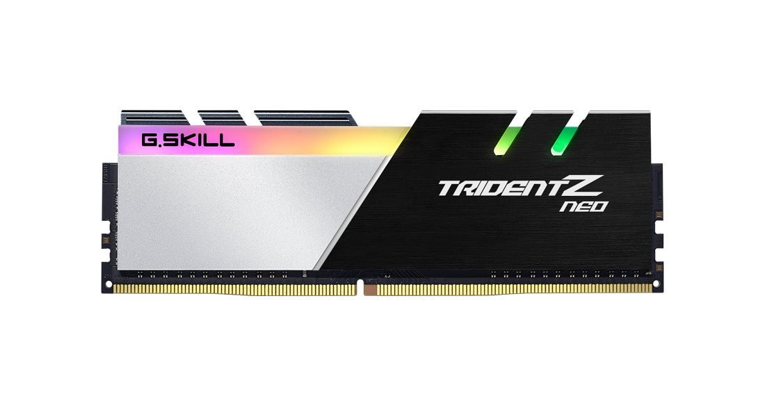 G.Skill Trident Z Neo F4-3600C18Q-128GTZN, 128 GB, 4 x 32 GB, DDR4, 3600 MHz