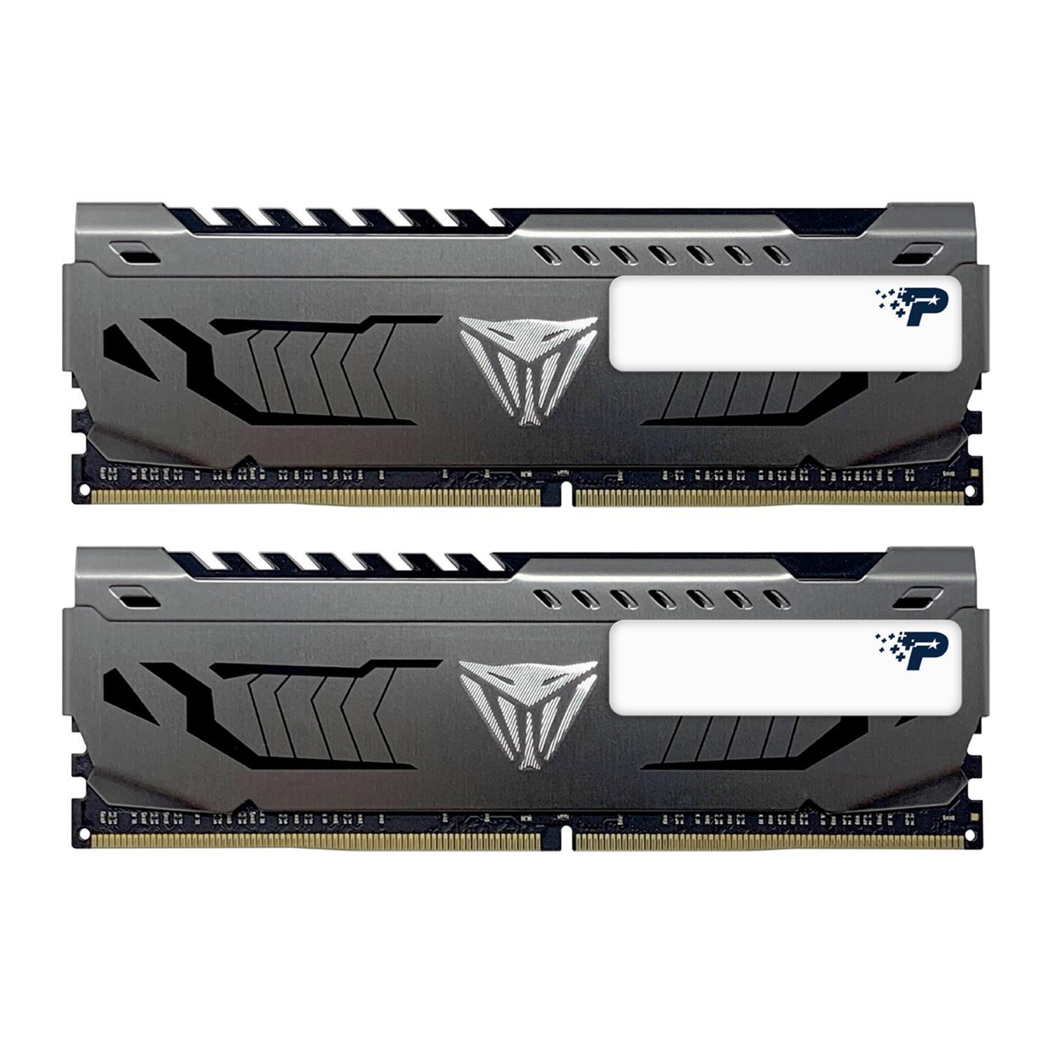 Zweites Bild vonPATRIOT Memory Viper Steel PVS416G300C6K, 16 GB, 2 x 8 GB, DDR4, 3000 MHz, 288-pin DIMM