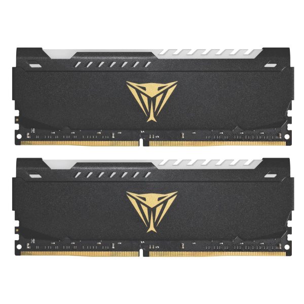 Zweites Bild vonPATRIOT Memory Viper Steel RGB PVSR464G360C8K, 64 GB, 2 x 32 GB, DDR4, 3600 MHz, 288-pin DIMM