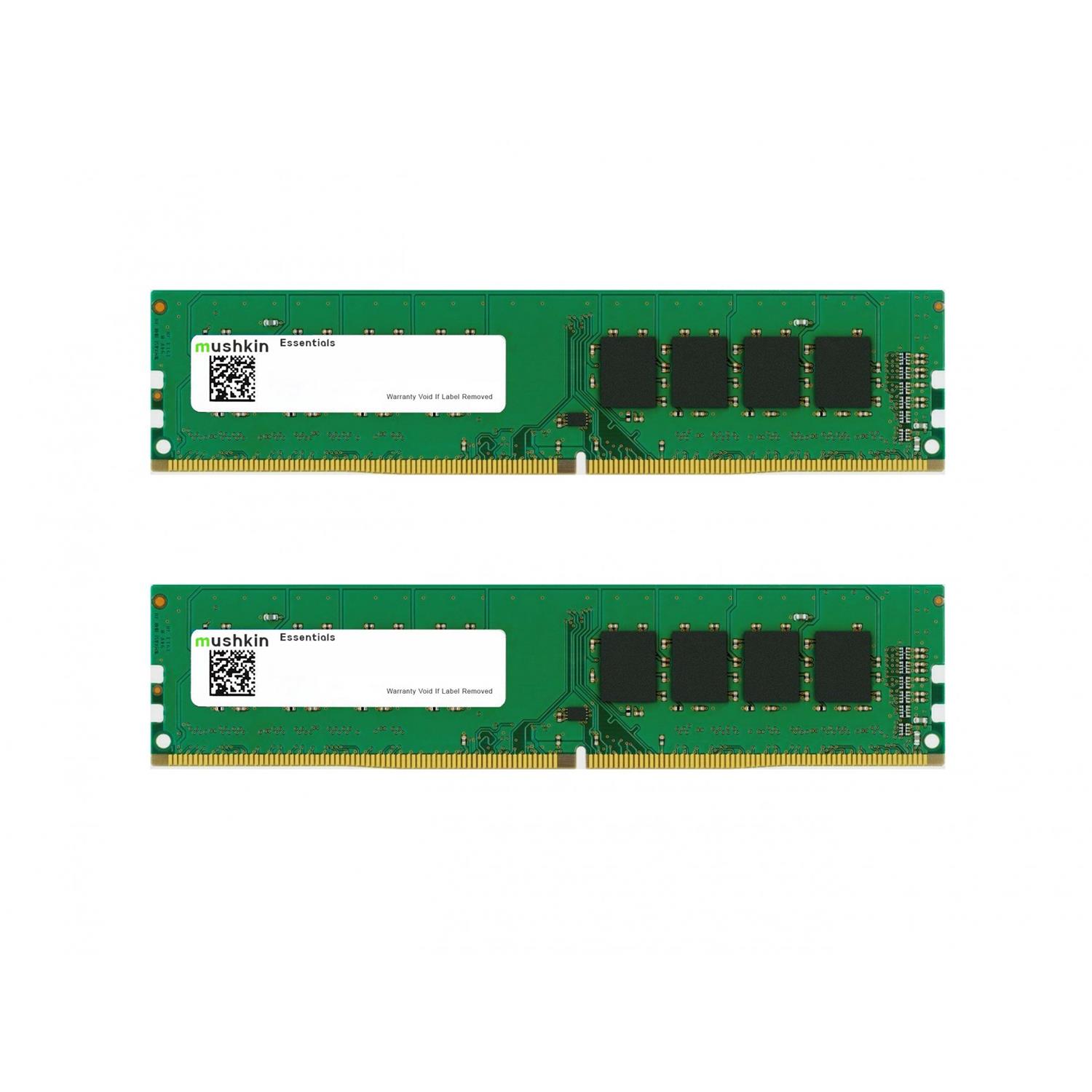 Mushkin Essentials, 32 GB, 2 x 16 GB, DDR4, 3200 MHz