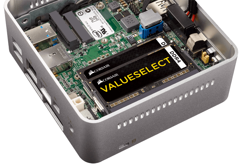 Zweites Bild vonCorsair ValueSelect, 8 GB, 1 x 8 GB, DDR4, 2133 MHz, 260-pin SO-DIMM