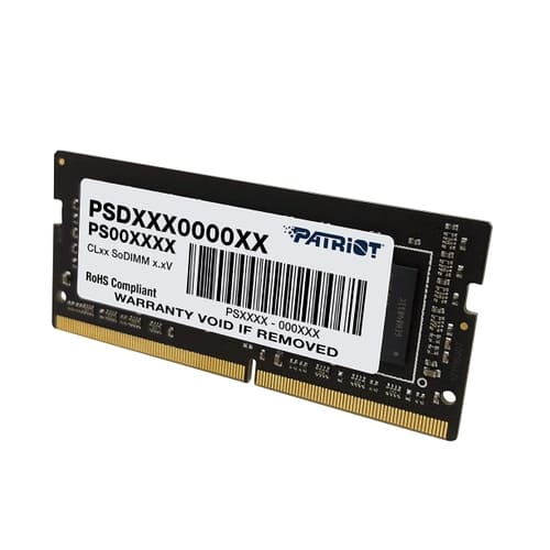 Zweites Bild vonPATRIOT Memory Signature PSD48G320081S, 8 GB, 1 x 8 GB, DDR4, 3200 MHz, 260-pin SO-DIMM