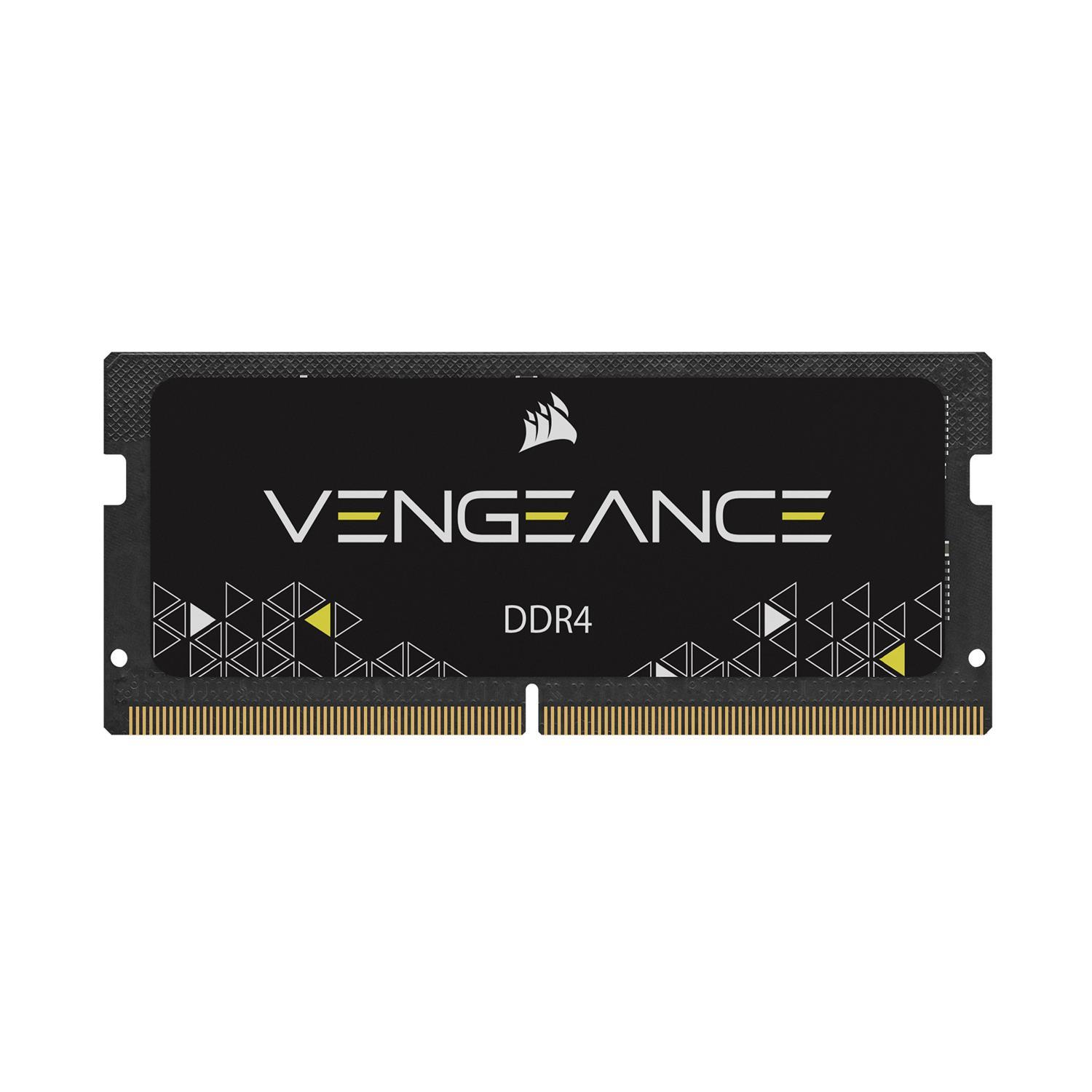 Corsair Vengeance , 16 GB, 1 x 16 GB, DDR4, 2400 MHz, 260-pin SO-DIMM, Schwarz