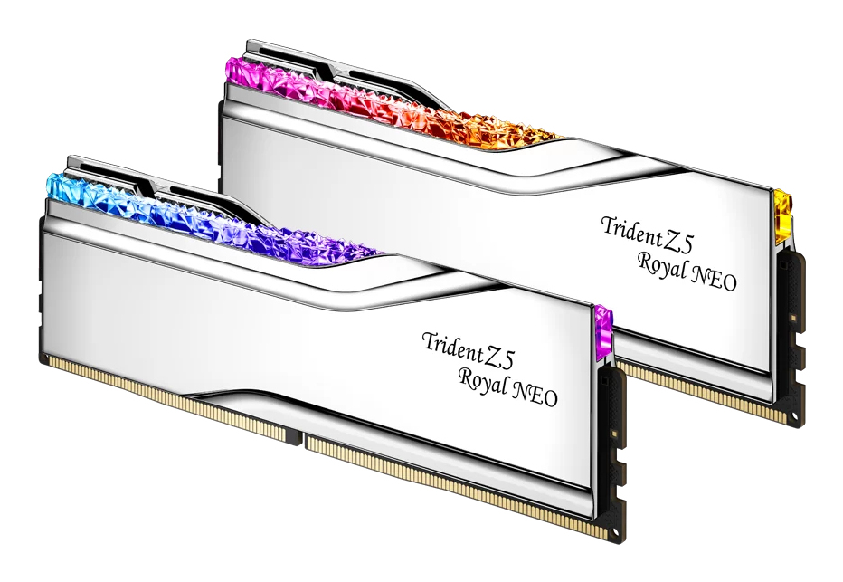 G.Skill Trident Z5 Neo RGB F5-6000J2836G16GX2-TR5NS, 32 GB, 2 x 16 GB, DDR5, 6000 MHz, 288-pin DIMM