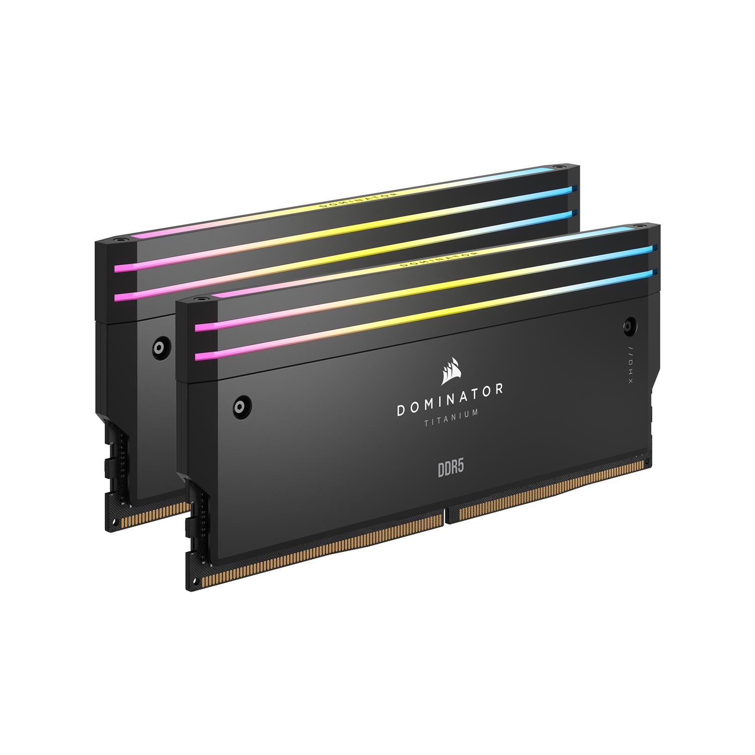 Zweites Bild vonCorsair Dominator Titanium CMP32GX5M2B6000C30, 32 GB, 2 x 16 GB, DDR5, 6000 MHz, 288-pin DIMM