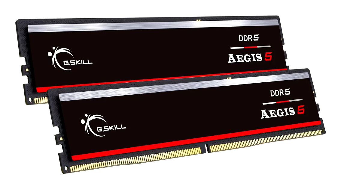 Zweites Bild vonG.Skill Aegis F5-5600J3636C16GX2-IS, 32 GB, 2 x 16 GB, DDR5, 5600 MHz, 288-pin DIMM